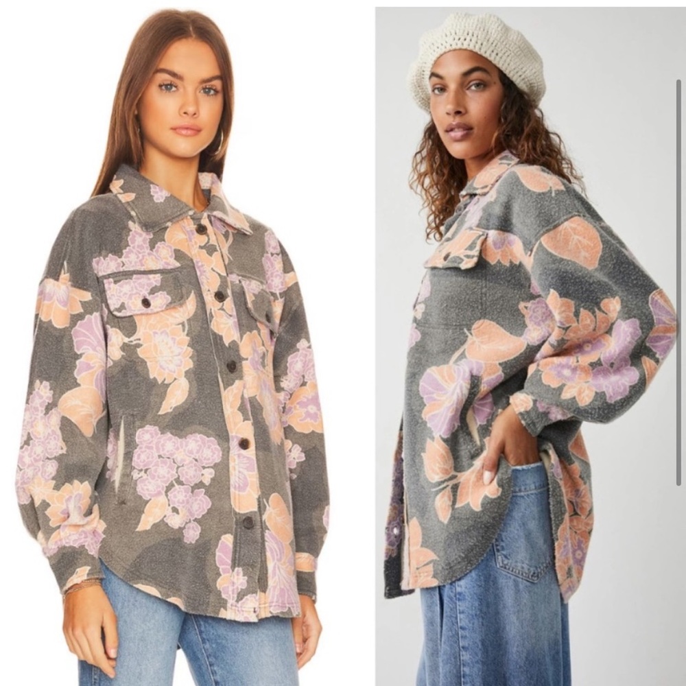 NWOT Free People Ruby Shacket sz Medium
